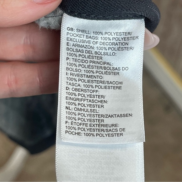 The North Face Crescent Plaid Poncho Size XL Women - Picture 14 of 14